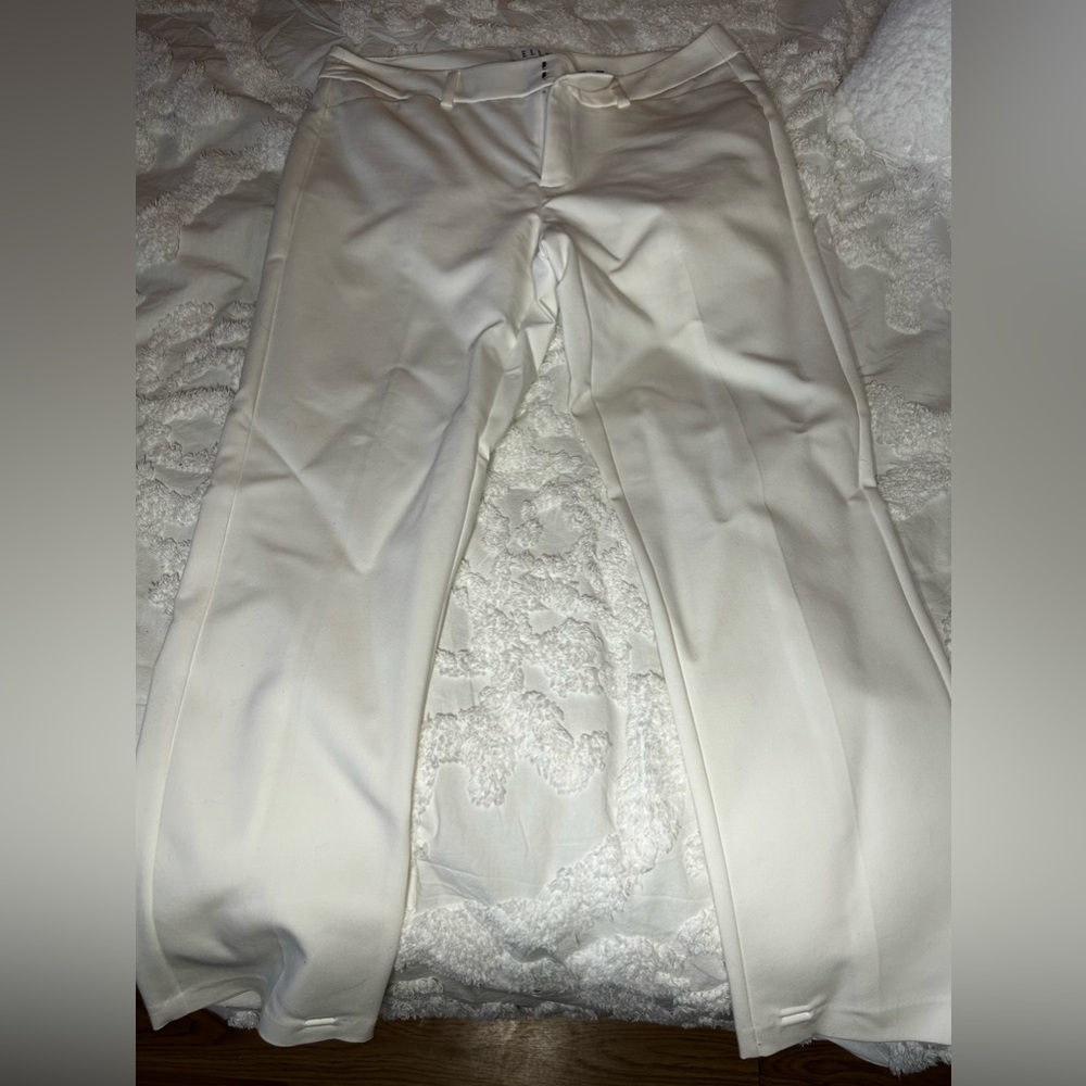 Elle White dress pants